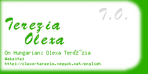 terezia olexa business card